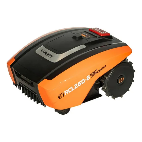 Robot Cortadora De Cesped Lüsqtoff 20v Rcl260-8 Ecoline Color Naranja