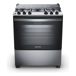 FogĂŁo Brastemp 5 Bocas Cor Inox Com Turbo Chama - Bfs5gdr FogĂŁo Brastemp 5 Bocas Cor Inox Com Turbo Chama - Bfs5gdr
