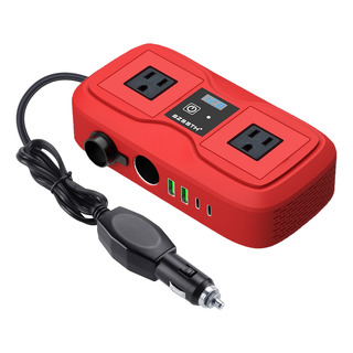 Inversor De Corriente Para Auto 200w Convertidor 12v A 110v Inversor De Corriente Para Auto 200w Convertidor 12v A 110v