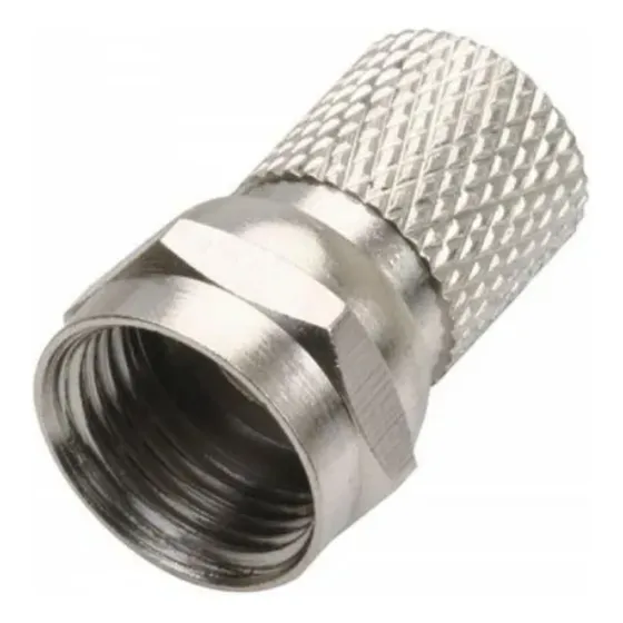Conector Punta Para Cable Coaxial Sencillo X5und