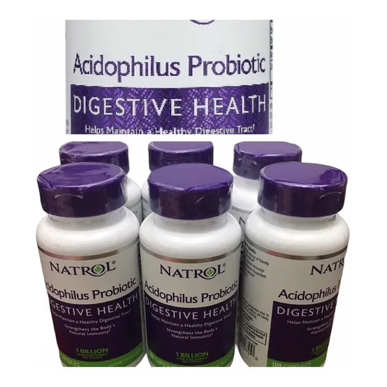 Probiótico Acidophilus 1 Bilhão 100 Cápsulas Natrol