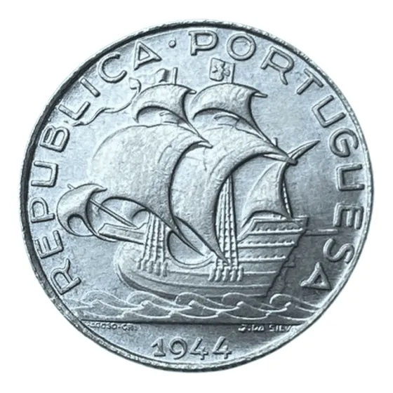 Moeda De Portugal : 2.5 Escudos Fc