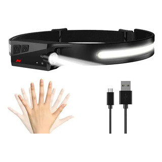 Faro Delantero Para Correr Recargable Por Usb, Potente Refle Faro Delantero Para Correr Recargable Por Usb, Potente Refle