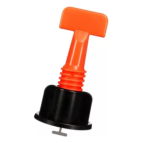 Espaciador Separador Autonivelante 50x Piso Ceramico Azulejo Color Naranja