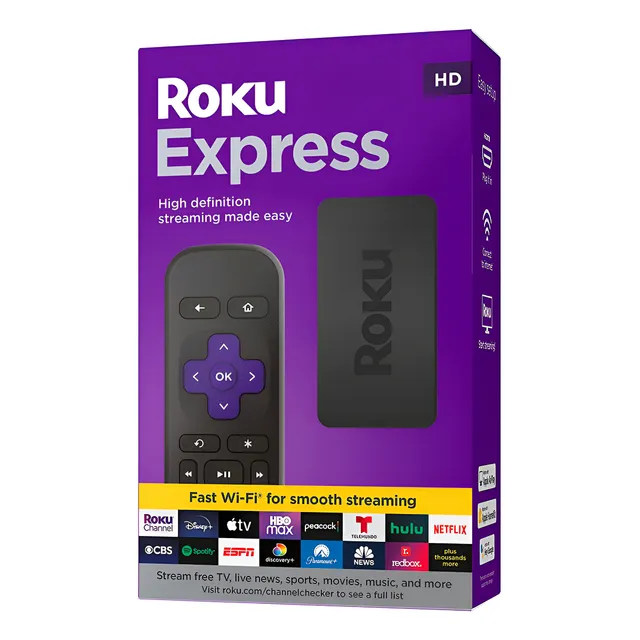 Roku Express 3960 Full Hd Hdmi Wi-fi Color Negro 2024