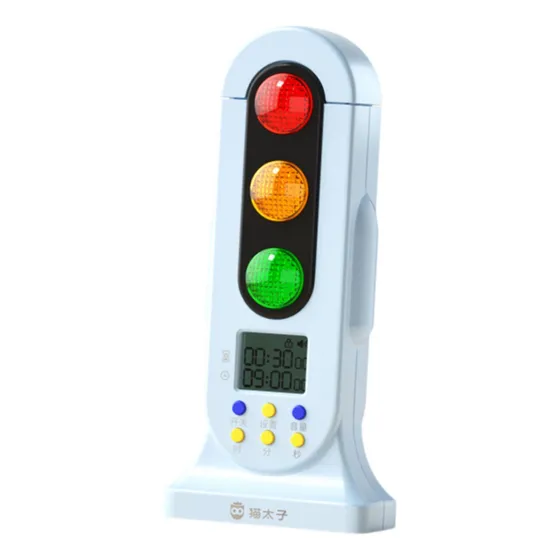 Timer Visual Do Semáforo Bakamento De Despertador Azul