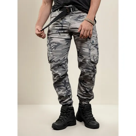 Pantalón Jogger Cargo, Táctico, Militar