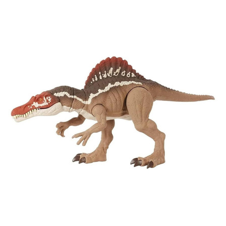 Figura de ação Jurassic World: O Mundo dos Dinossauros Spinosaurus Extreme chompin FVP49 de Mattel Legacy Collection