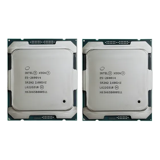 2 Processador Cpu Xeon E5-2690v4 Sr2n2 2.6ghz 14-core Lga201