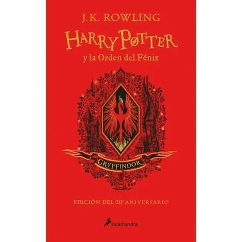 Harry Potter 5 Orden Del Fenix 20 Aniversario Gryffindor