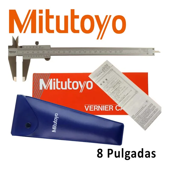Vernier Calibrador Mitutoyo 8 Pulgadas 200mm Original Japón
