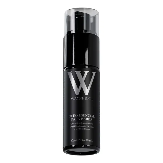 Óleo Esencial Para Barba Serum Con Activo De Crecimiento Wayne & Co 30ml
