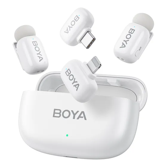Boya Mini 2 Micrófono Inalámbrico Lavalier Type-c/lightning