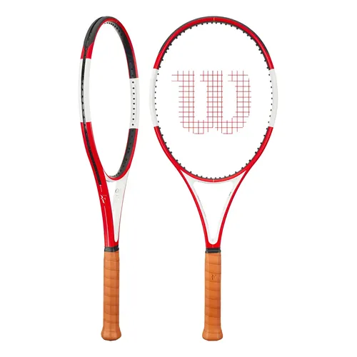 Raquete De Tênis Wilson RF 01 Pro Classic Cor Vermelho Tamanho Da