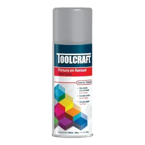 Esmalte En Aerosol Colores 400ml Toolcraft