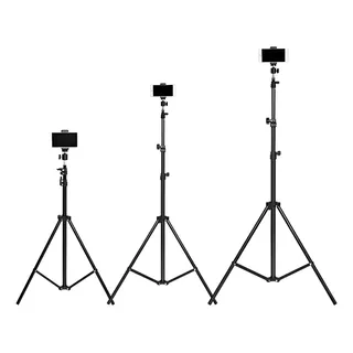 Tripé Profissional 2.1m + Suporte Para Celular Câmera
