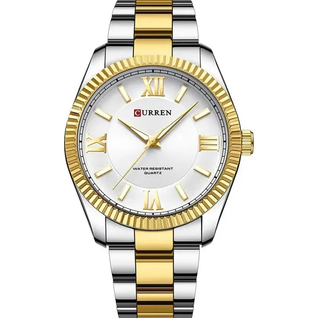 Reloj Elegante Curren 8453 De Acero Inoxidable Para Hombre