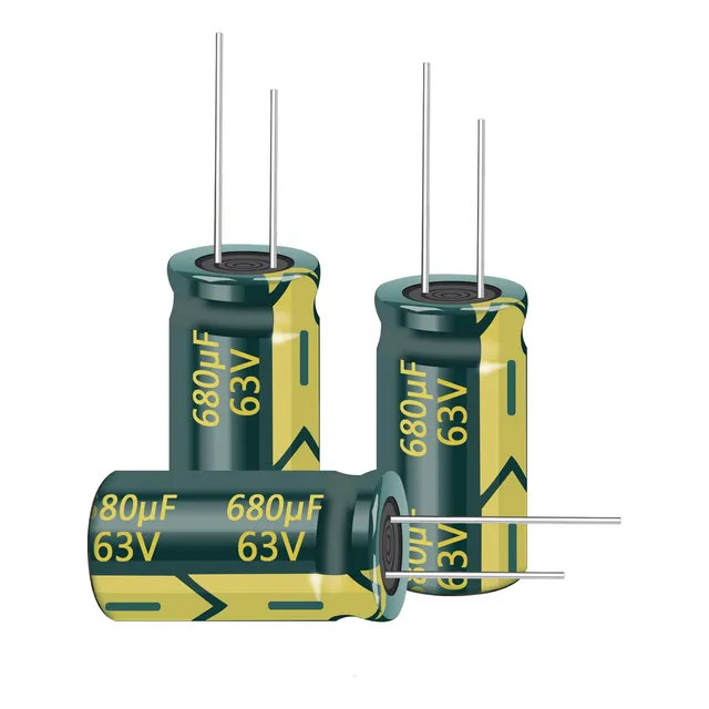 Condensadores Electrolíticos 63v 680uf 13x25 Mm Para Tv Y Mo
