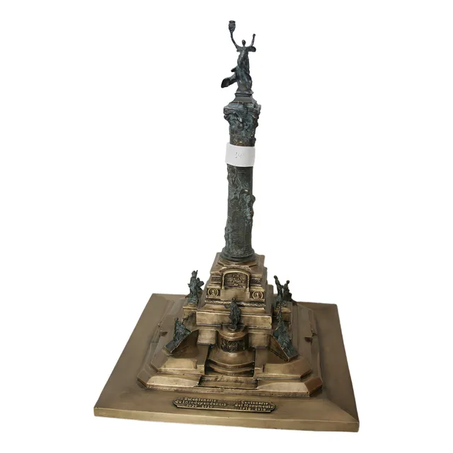 Escultura Bronce Monumento Centenario Independenc. Guayaquil