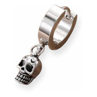 Arete Piercing Hombre Craneo/calavera Arracada Acero 1 Pieza Arete Piercing Hombre Craneo/calavera Arracada Acero 1 Pieza