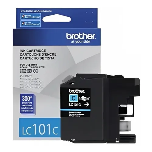 Cartucho De Tinta Brother Lc101c Cian