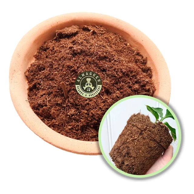 Turba Rubia - Peat Moss (x 5 Litros) Sustrato Jardinería