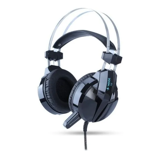 Auricular Gamer Headset Ditron Micrófono Pc Led Usb Fort H9