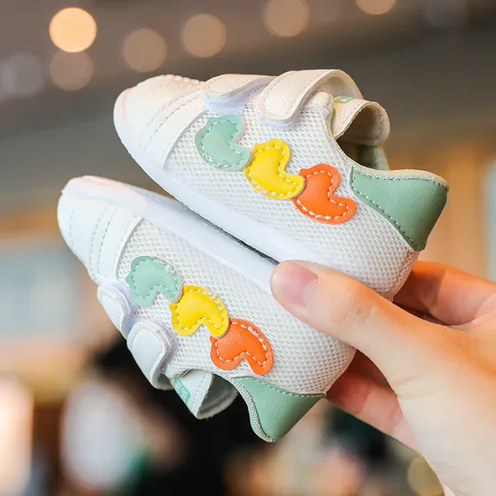 Sapatos De Caminhada Fofos Para Bebês De Outono, Sola Macia