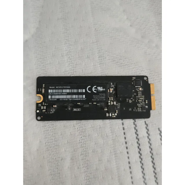 Disco Duro Sólido 1 Terabyte Macbook Pro 2013 -2017 Marrón Oscuro