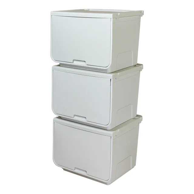Cajas De Plástico Organizadora Polycar Multibox 3 Pack