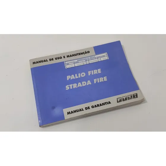 Manual Do Proprietário Do Palio Fire Strada Fire 2001 A 2007