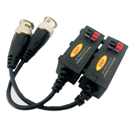 Par De Video Balun Pasivo Camara D Seguridad Largo Alcance