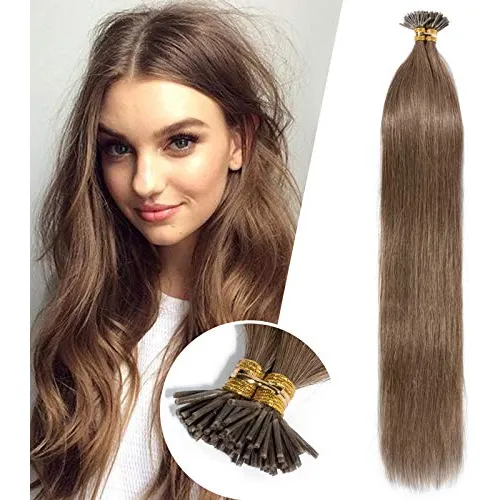 Hairro Pre Bonded Fusión Pelo Extensiones Keratin 9mpdt