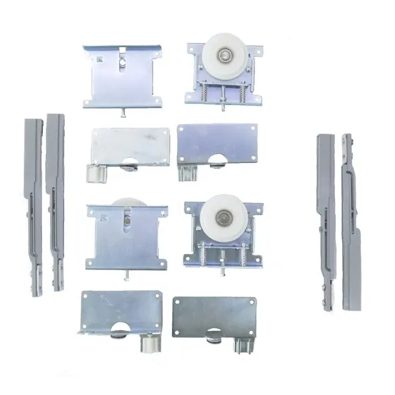 Kit De Sistemas Corredizos Tipo Plastimodul Closet Con Freno