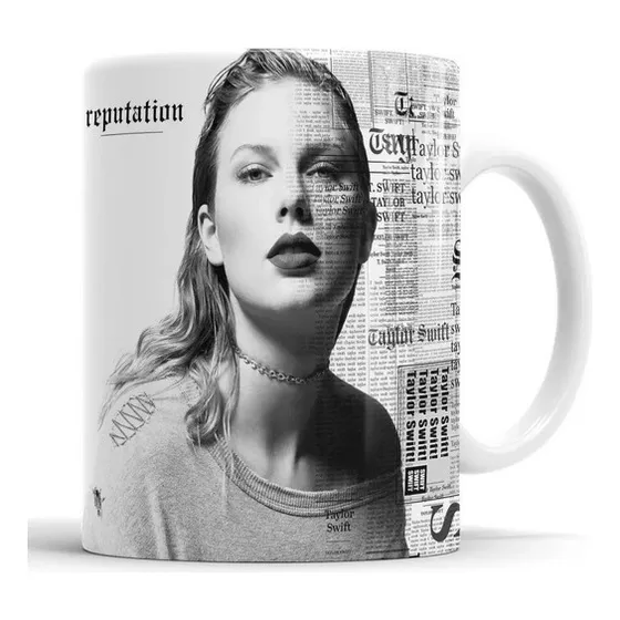 Taza De Ceramica Taylor Swift Reputation