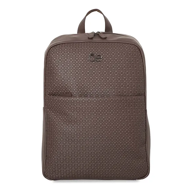 Mochila Porta Laptop 15 PLG Cloe Uomo Jibaye I Grande Color Marrón