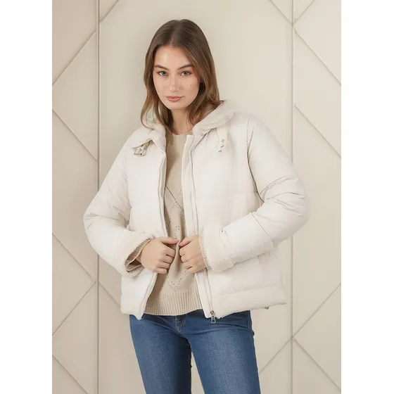 Campera Premium Tifany Puffer Con Detalles Gu78302 Arizona