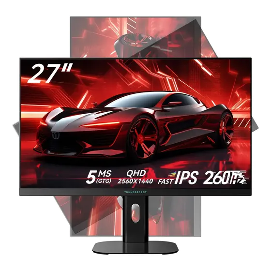 Monitor Gamer Pc Thunderobot 27'' Qhd 260hz Hdr400 Ajustable