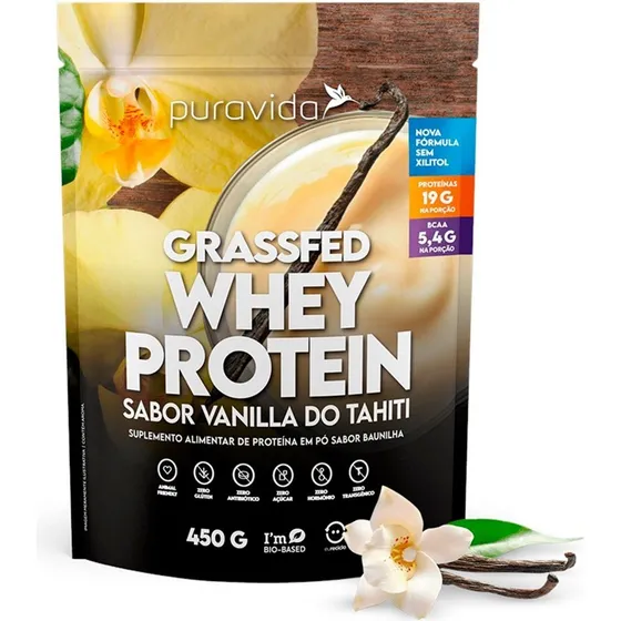 Puravida Whey Protein - Grassfed Clean Label 450g