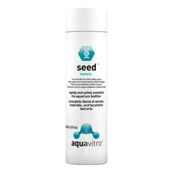 Aquavitro Seed 150ml - Estabelecer O Biofiltro Do Aquario