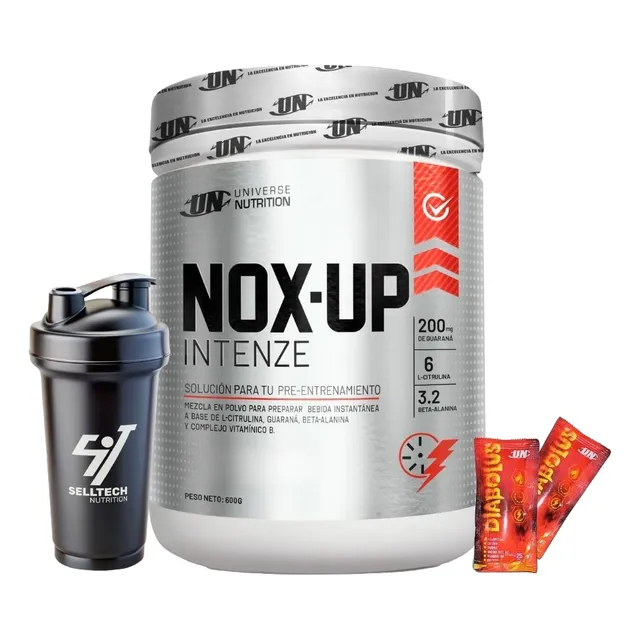 Pre - Entreno Universe Nutrition Nox-up Intenze 600gr Citrus