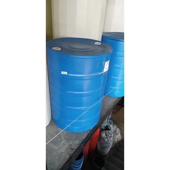 Tambor De Plástico 208 Litros 2 Tapas Cerrado Nuevo 