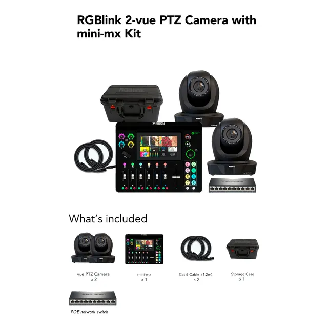 Kit Rgblink Com Mesa De Corte E 2 Cameras Ptz