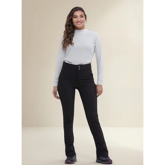 Pantalon Mujer Impermeable Nieveski Montagne Gaynor Trekking