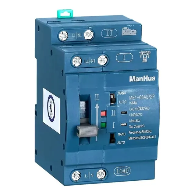 Mini Transferencia Ats Automático 63a 220v