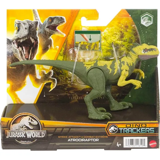 Dinosaurio Jurassic World Strike Attack Atrociraptor 19cm