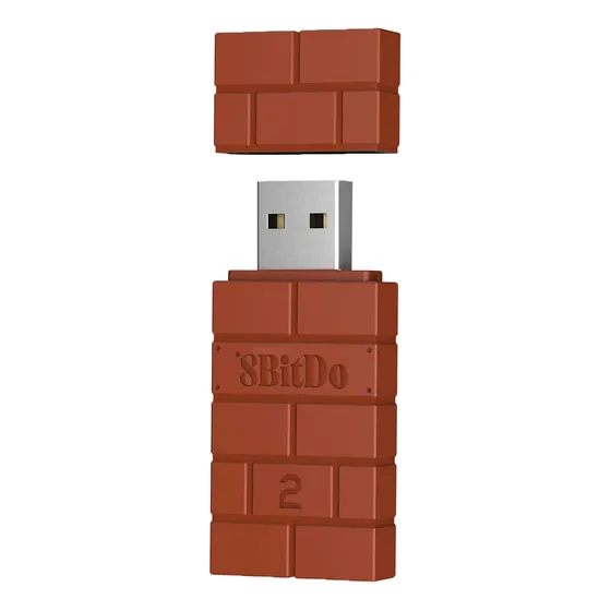 Adaptador De Controlador De 8 Bits, Adaptador 2 Usb Inalámbr