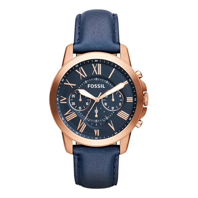 Reloj Fossil Grant Para Hombre Con Cronógrafo O Display Auto