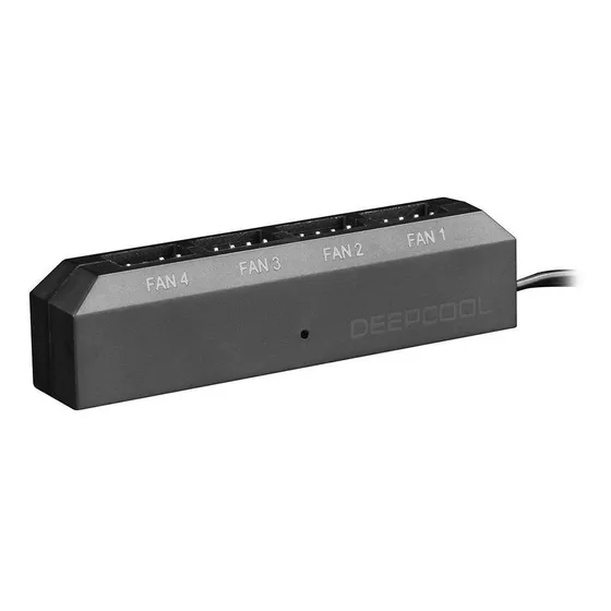 Hub Controlador De Fan Deepcool 4 Saídas De 3 E 4 Pinos Pwm