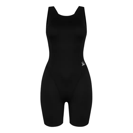 Traje De Baño Natacion Mujer Jammer Lycra Anticloro Solido